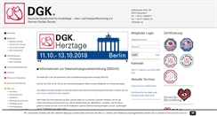 Desktop Screenshot of dgk.org